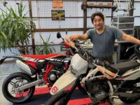 15年間連れ添ったHQV SMS-4と分かれ、来たぞ！BETA RR4T 125LC MOTARD これから宜しく！